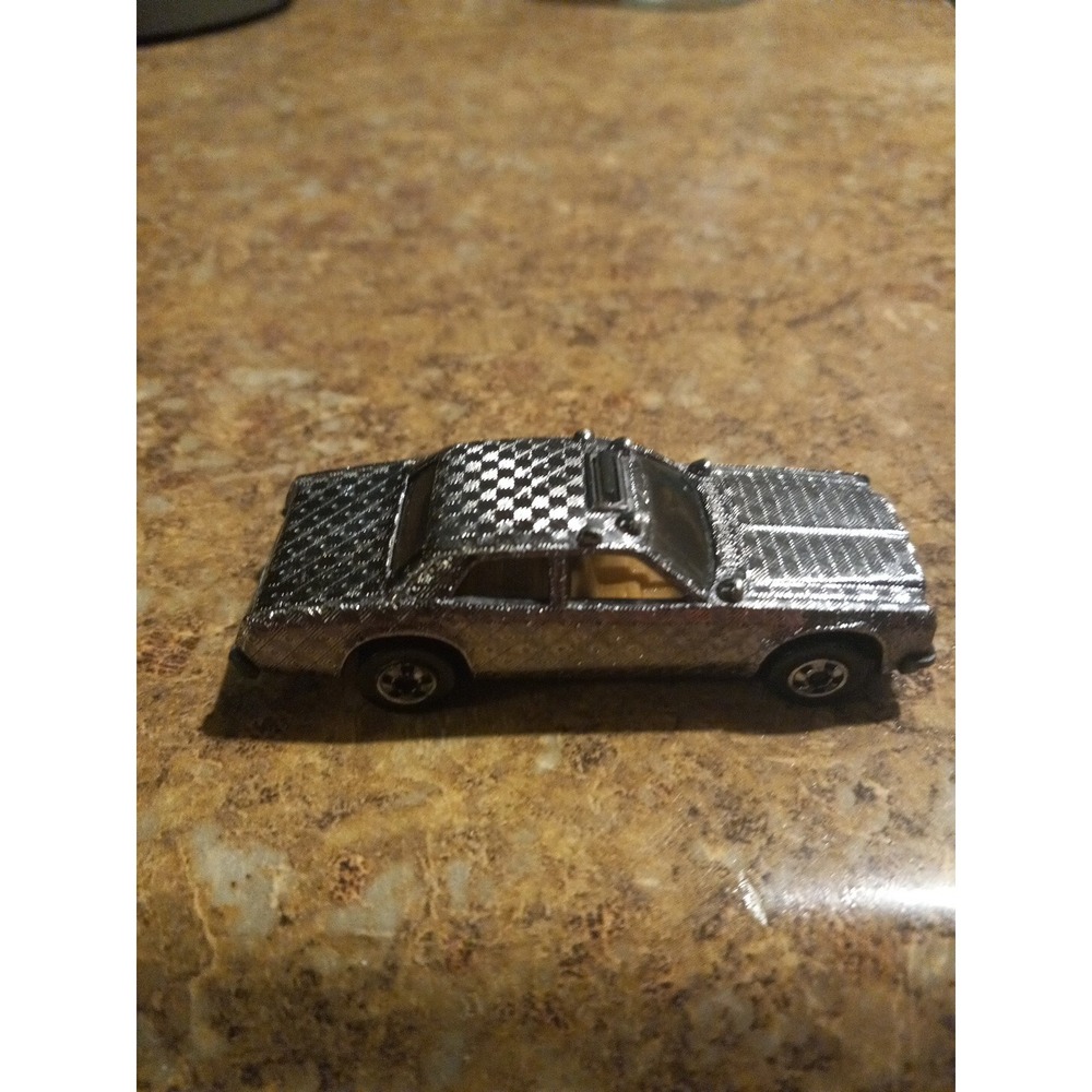 Vintage 1977 HOT WHEELS CHROME PATROL POLICE CAR Mattel 1:64